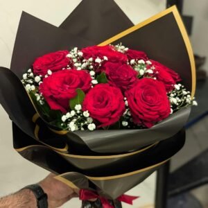 باقة يد رومانسية