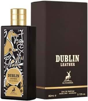 عطر ميزون الحمرا دوبلن ليذر للجنسين 80 مل أو دو بارفان